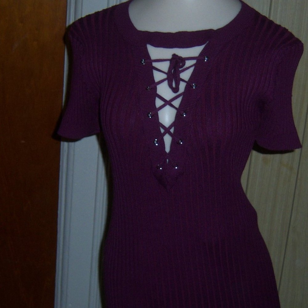 Forever 21, Junior Dress, Stretchy, Choker Neck